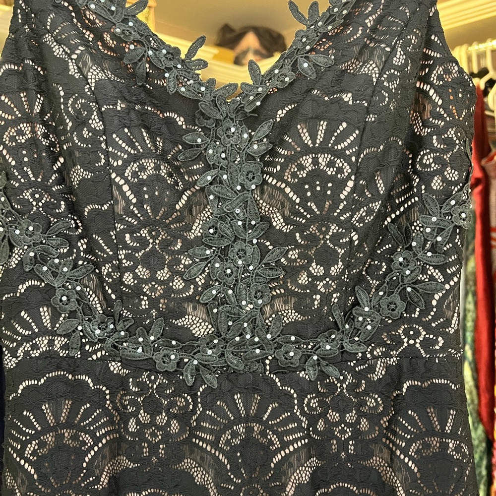 Black Formal Cocktail Dress - Picture 6 of 12